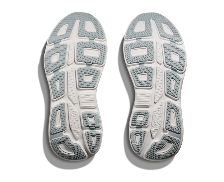 hoka bondi 9 wide women's | mineral blue / washed blue