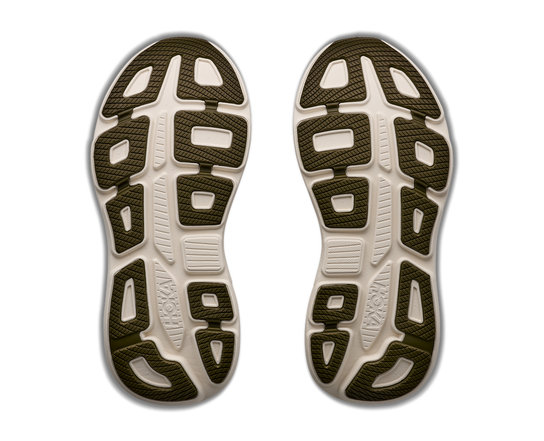 hoka bondi 9 wide women's | river rock grey alabaster