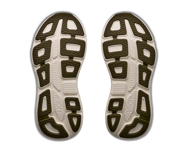 hoka bondi 9 wide women's | river rock grey alabaster