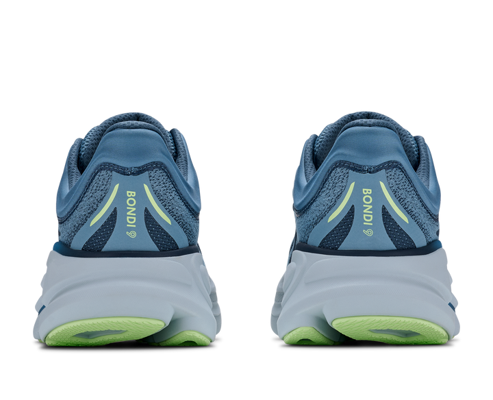 hoka bondi 9 extra wide men's | downpour thunder cloud