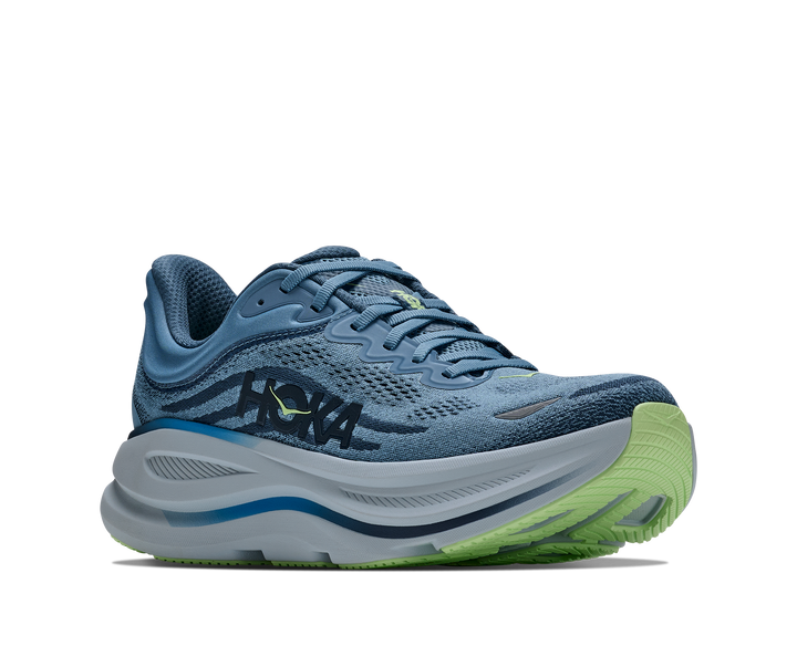 hoka bondi 9 extra wide men's | downpour thunder cloud