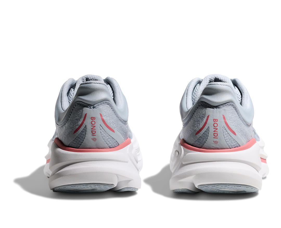hoka bondi 9 extra wide women's | mineral blue / washed blue