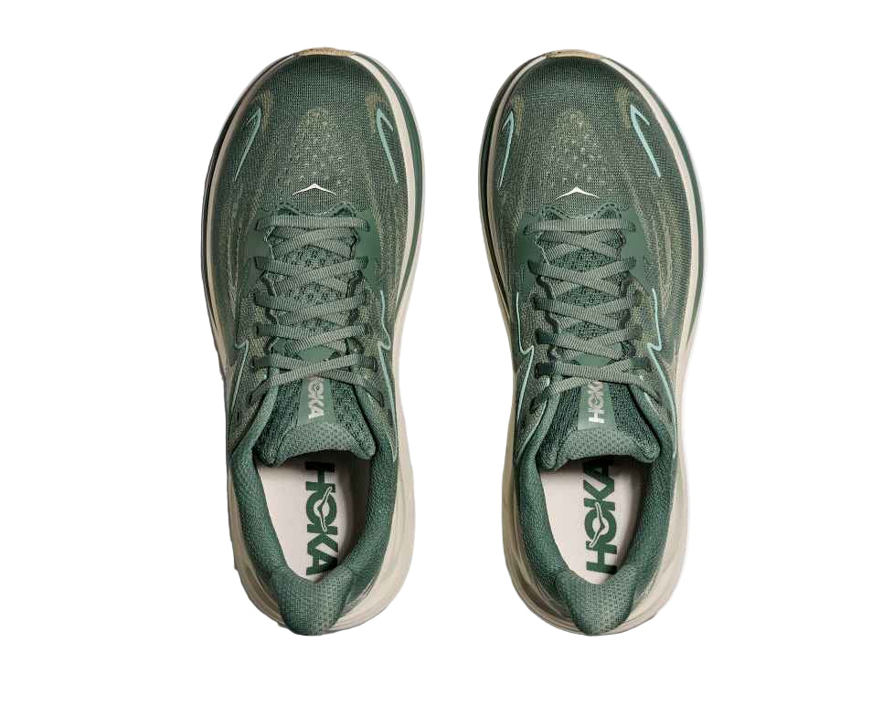 hoka clifton  10 men's | fern / truffle salt