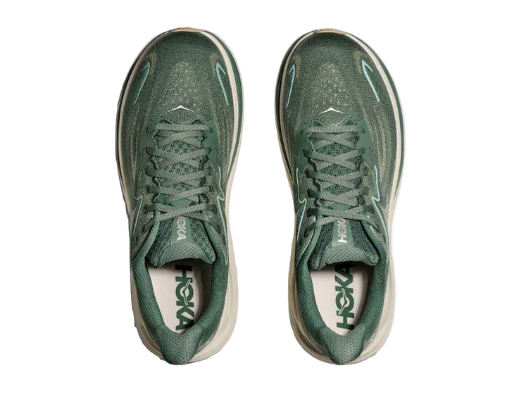 hoka clifton  10 men's | fern / truffle salt