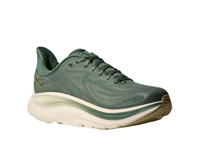 hoka clifton  10 men's | fern / truffle salt
