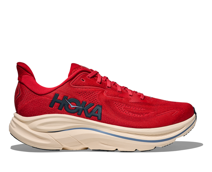 hoka clifton 10 men's | vermillion/varsity navy