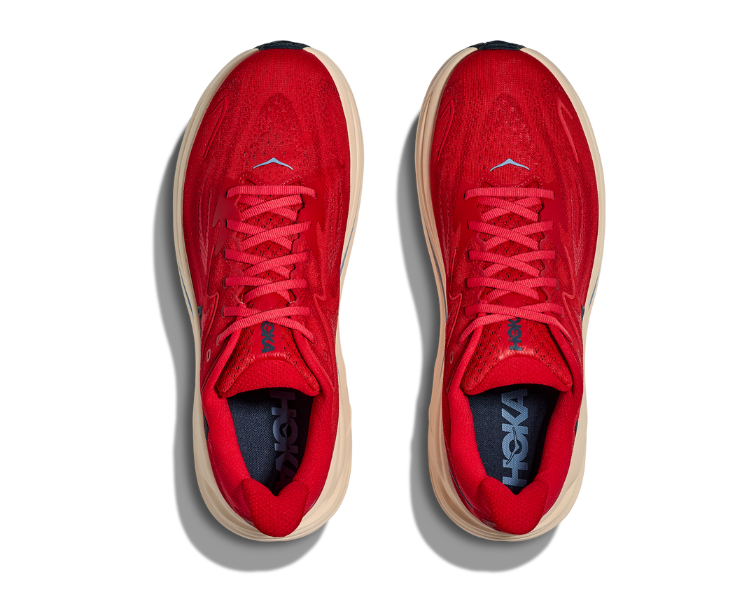 hoka clifton 10 men's | vermillion/varsity navy