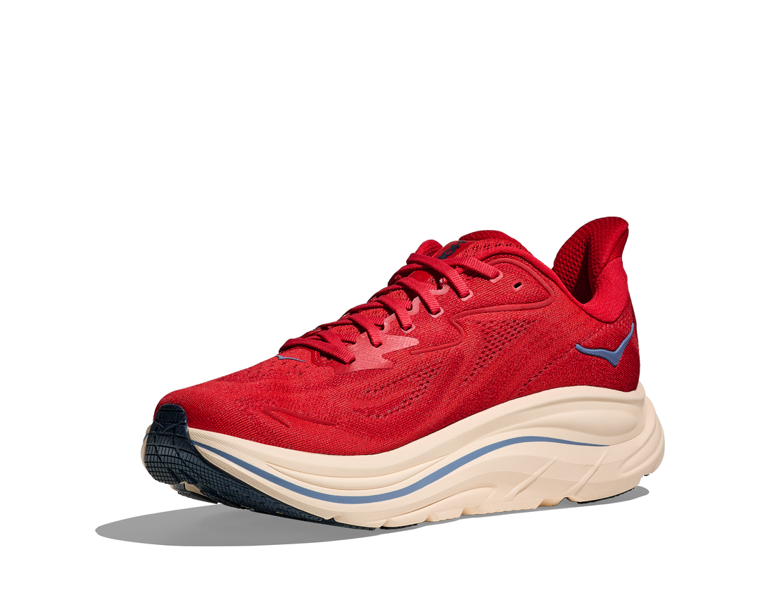 hoka clifton 10 men's | vermillion/varsity navy