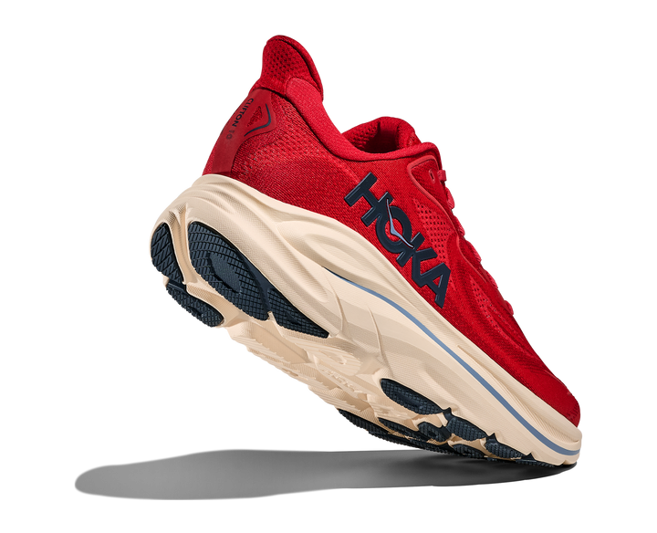 hoka clifton 10 men's | vermillion/varsity navy