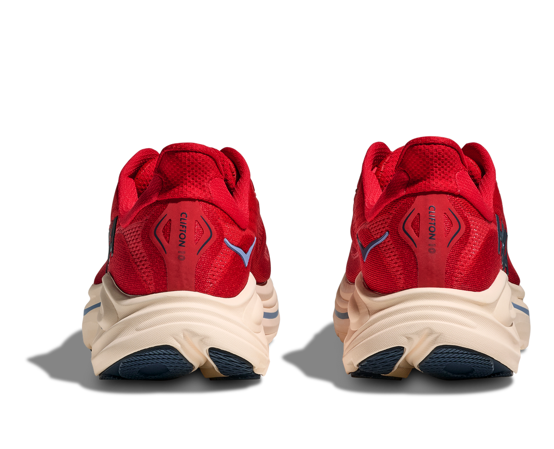hoka clifton 10 men's | vermillion/varsity navy