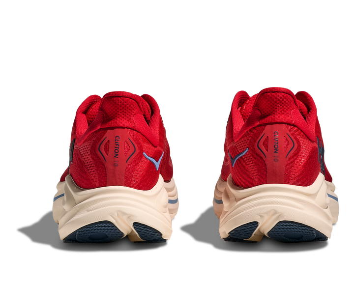 hoka clifton 10 men's | vermillion/varsity navy