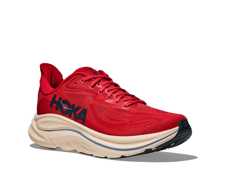 hoka clifton 10 men's | vermillion/varsity navy