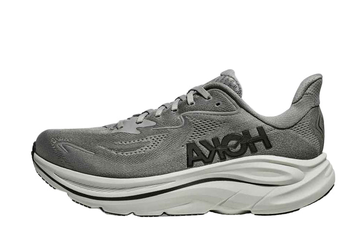 hoka clifton 10 wide men's | galactic grey / asteroid