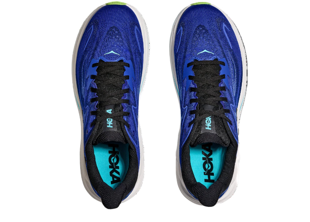 hoka clifton 10 wide men's | night sky / midnight blue