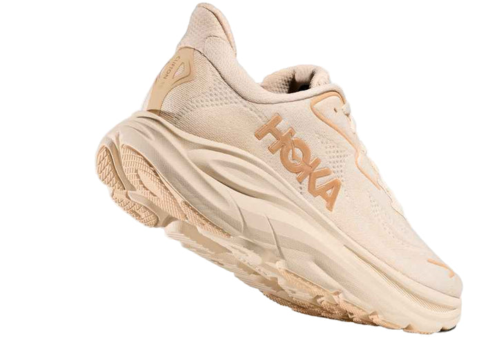 hoka clifton 10 wide women's | vanilla/birch