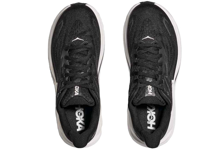 hoka arahi 8 wide women's | black/white