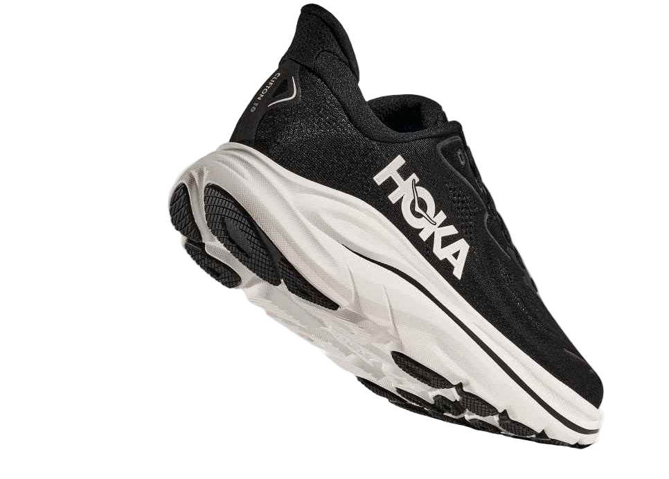 hoka arahi 8 wide women's | black/white
