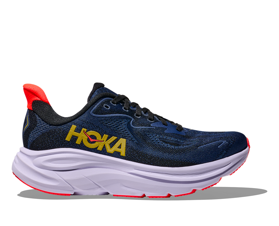 hoka clifton 10 women's | midnight blue / starlight glow