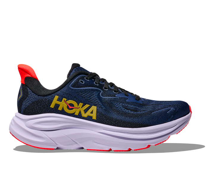 hoka clifton 10 women's | midnight blue / starlight glow