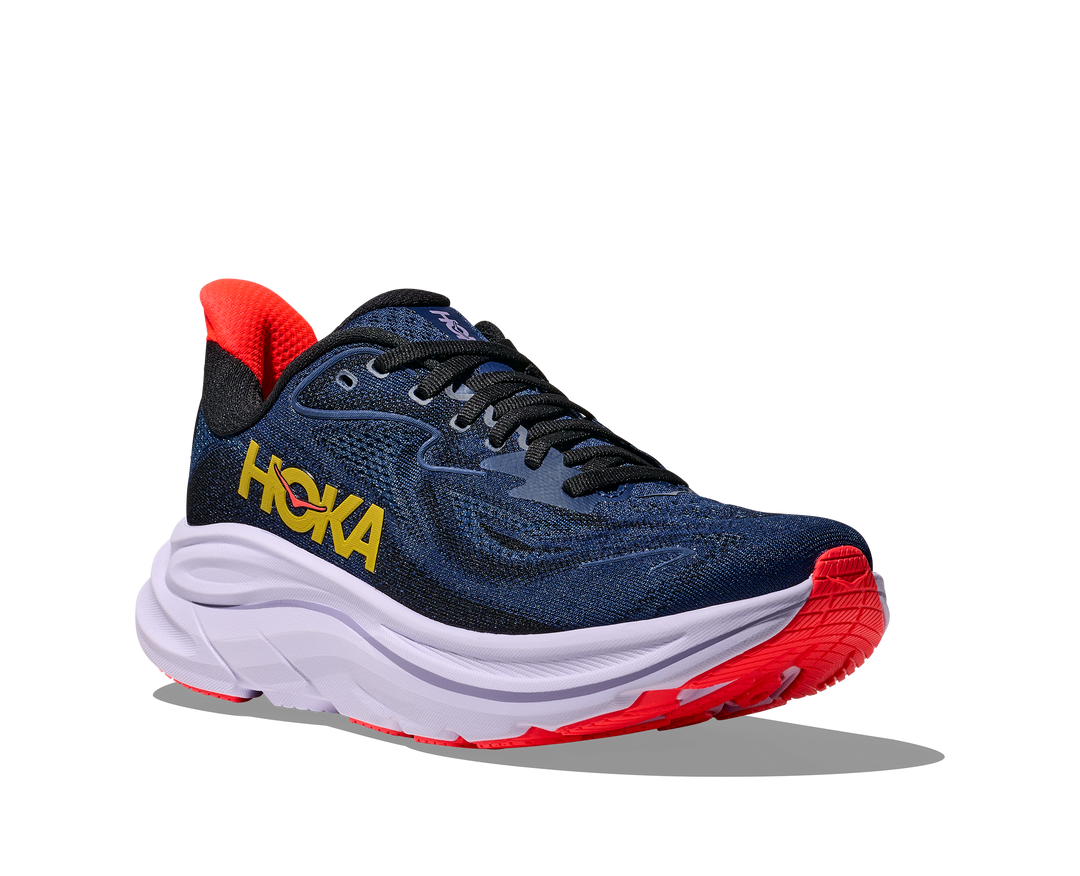 hoka clifton 10 women's | midnight blue / starlight glow