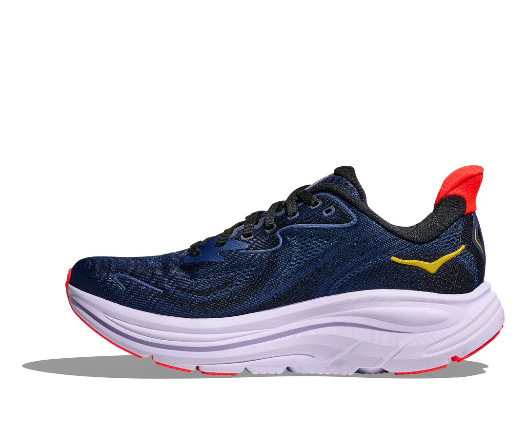 hoka clifton 10 women's | midnight blue / starlight glow