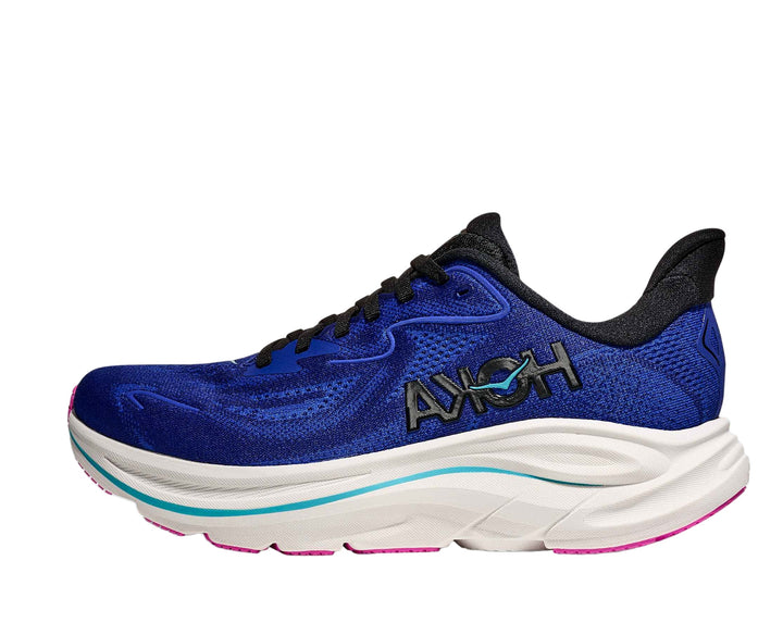 hoka clifton 10 wide women's | night sky / ultramarine