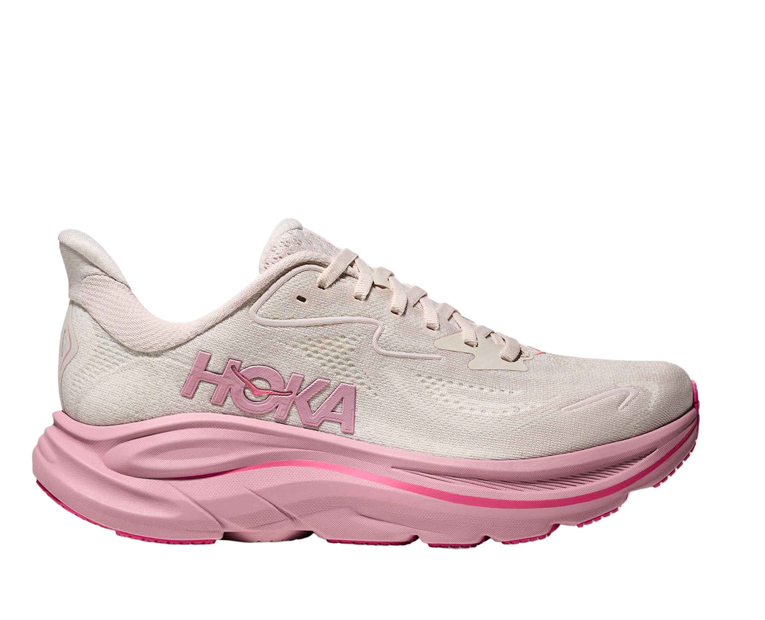 hoka clifton 10 women's | rose cream / dried rose