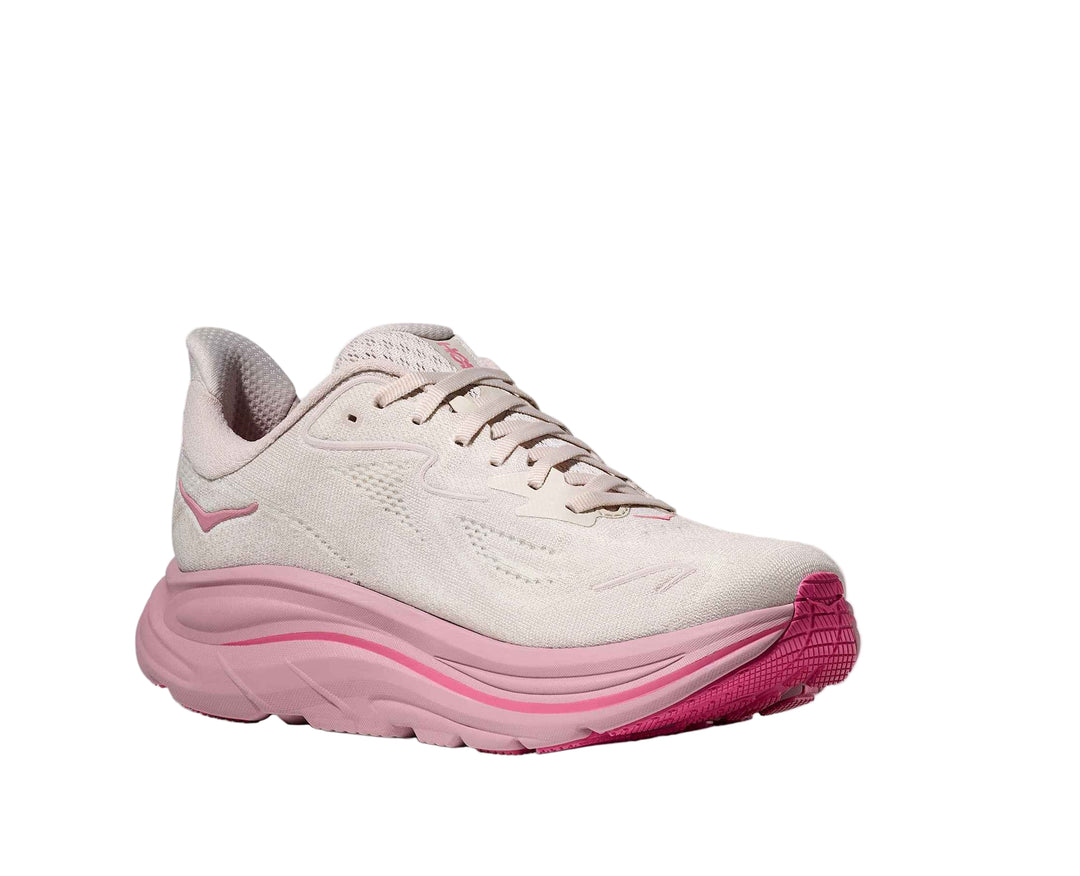 hoka clifton 10 women's | rose cream / dried rose