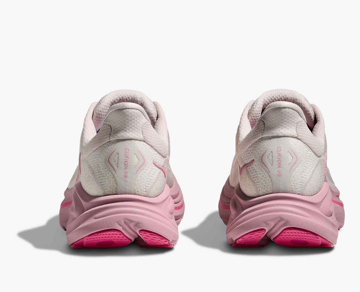hoka clifton 10 women's | rose cream / dried rose