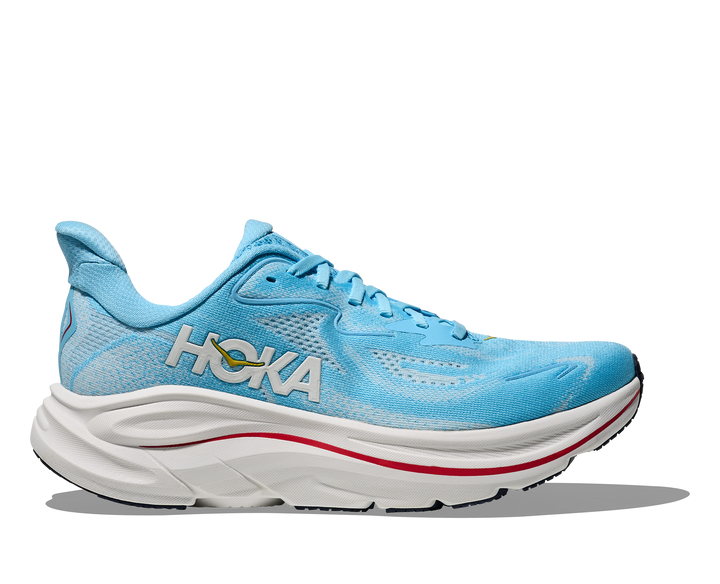 hoka clifton 10 women's | soaring blue / frost