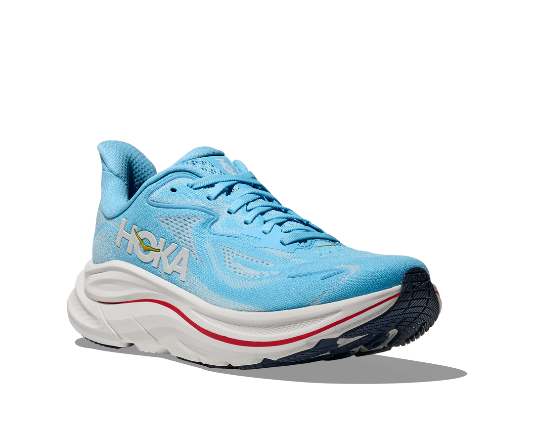 hoka clifton 10 women's | soaring blue / frost
