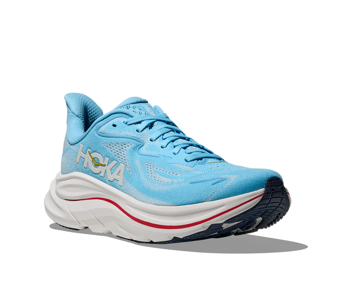 hoka clifton 10 women's | soaring blue / frost