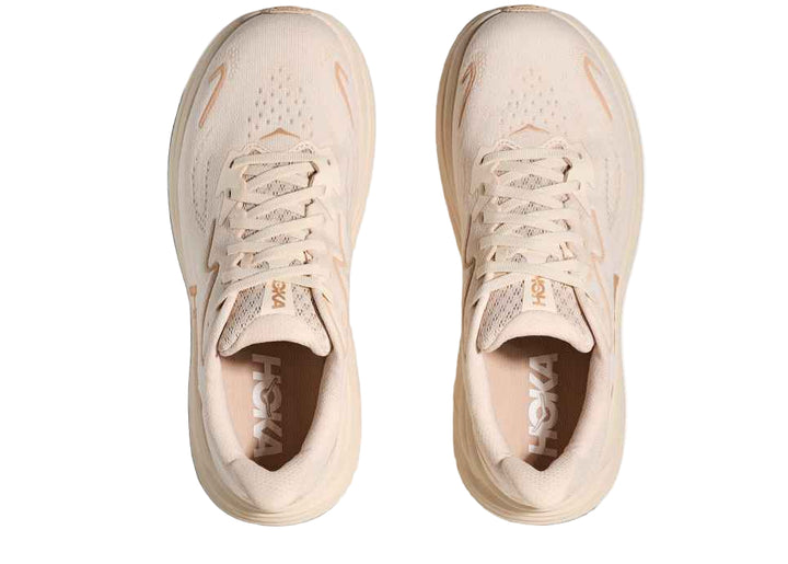 hoka clifton 10 wide women's | vanilla/birch