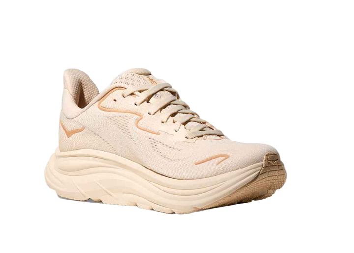hoka clifton 10 wide women's | vanilla/birch