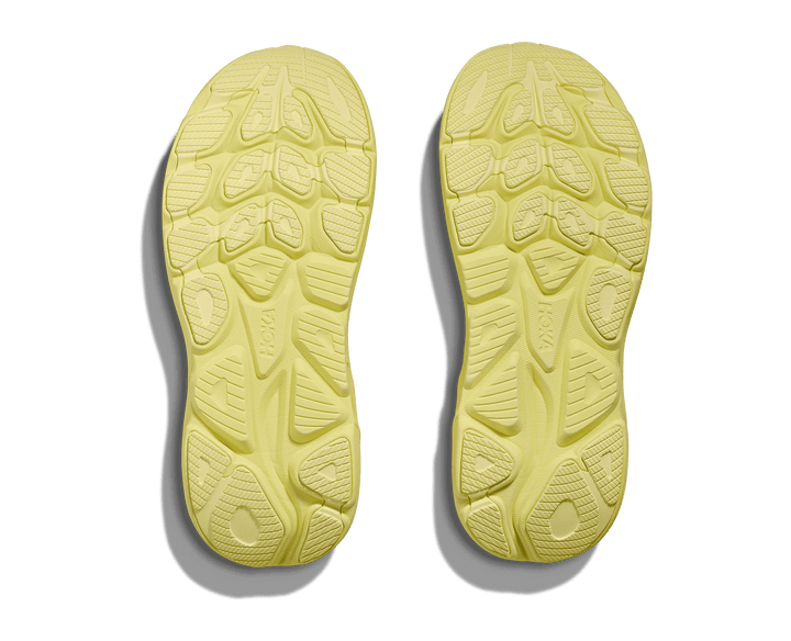hoka clifton 10 women's | neon hoka citrus / sunlight