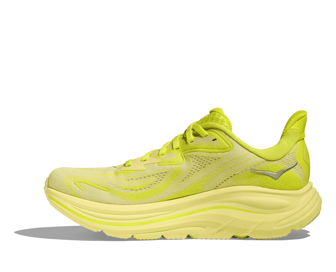hoka clifton 10 women's | neon hoka citrus / sunlight