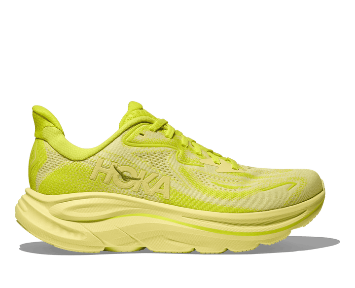 hoka clifton 10 women's | neon hoka citrus / sunlight