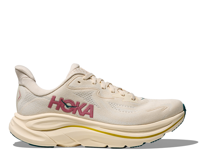 hoka clifton 10 wide women's | birch / alabaster