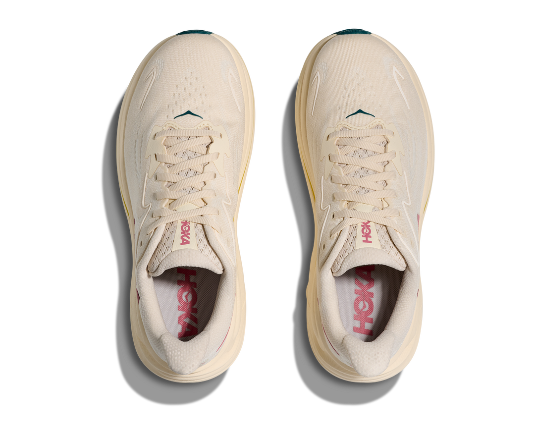 hoka clifton 10 wide women's | birch / alabaster