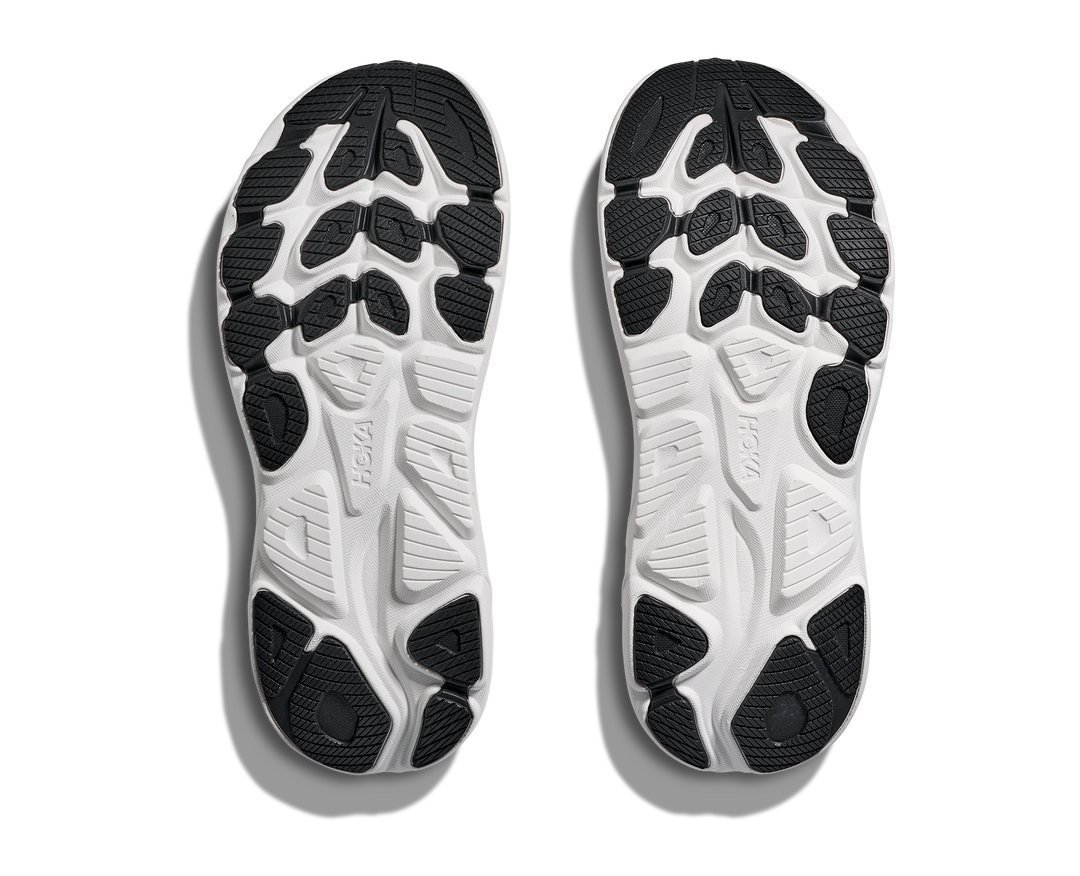 hoka clifton 10 wide women's | sea glass / neon flame