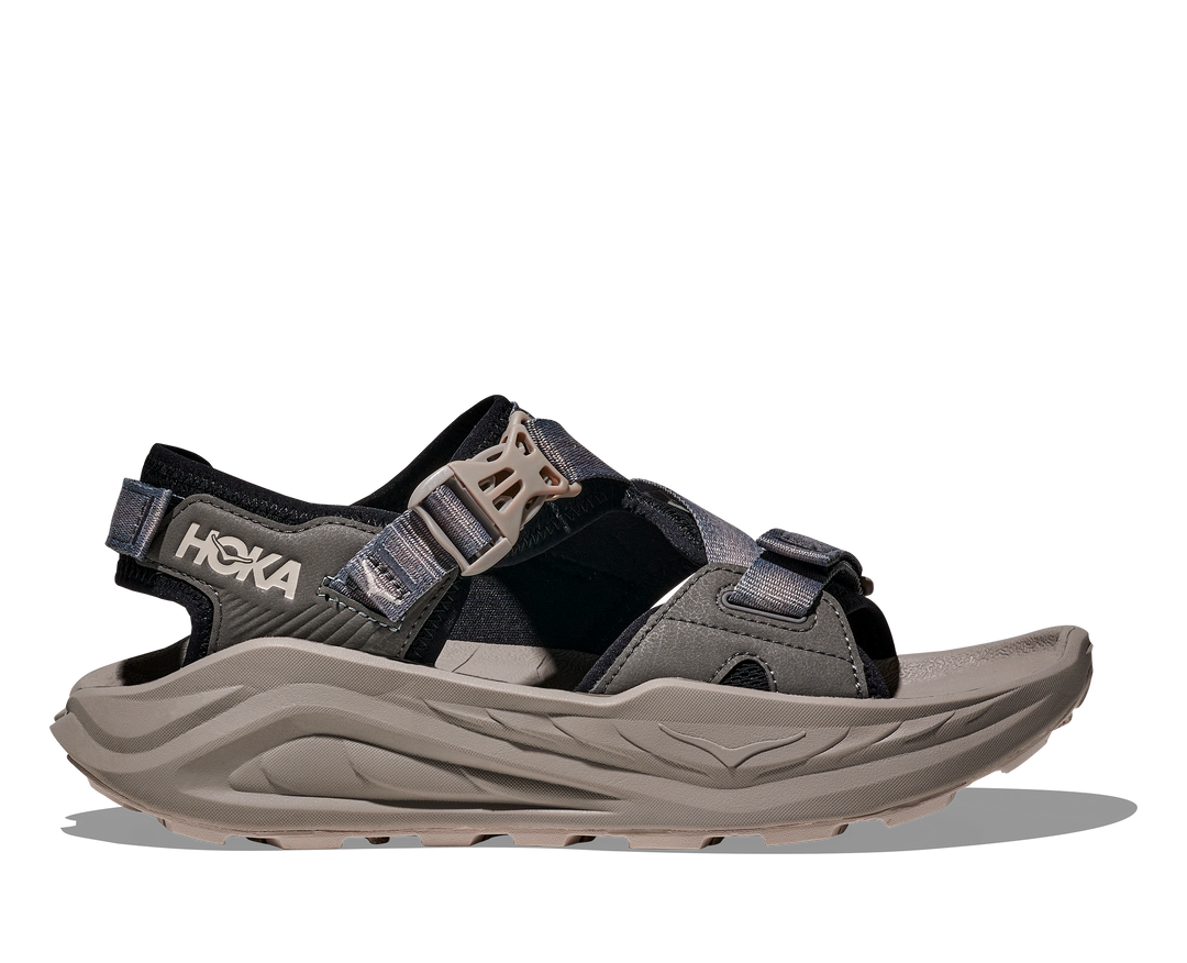 hoka infini hike tc men's | black / cement
