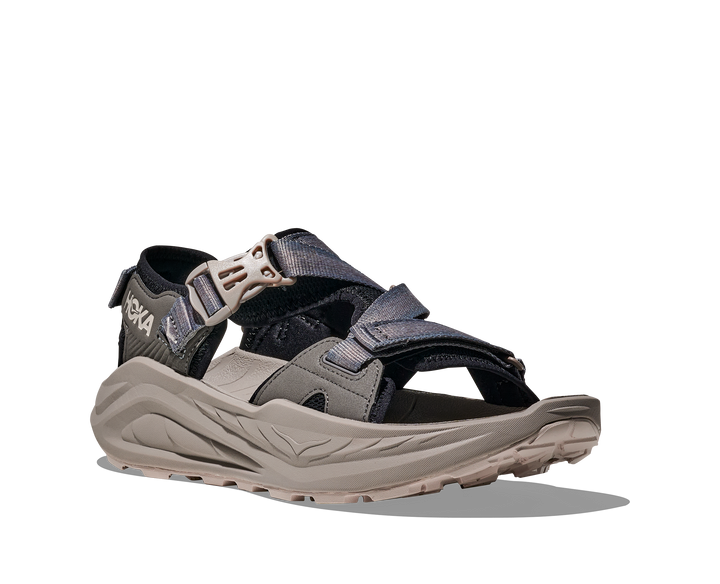 hoka infini hike tc men's | black / cement