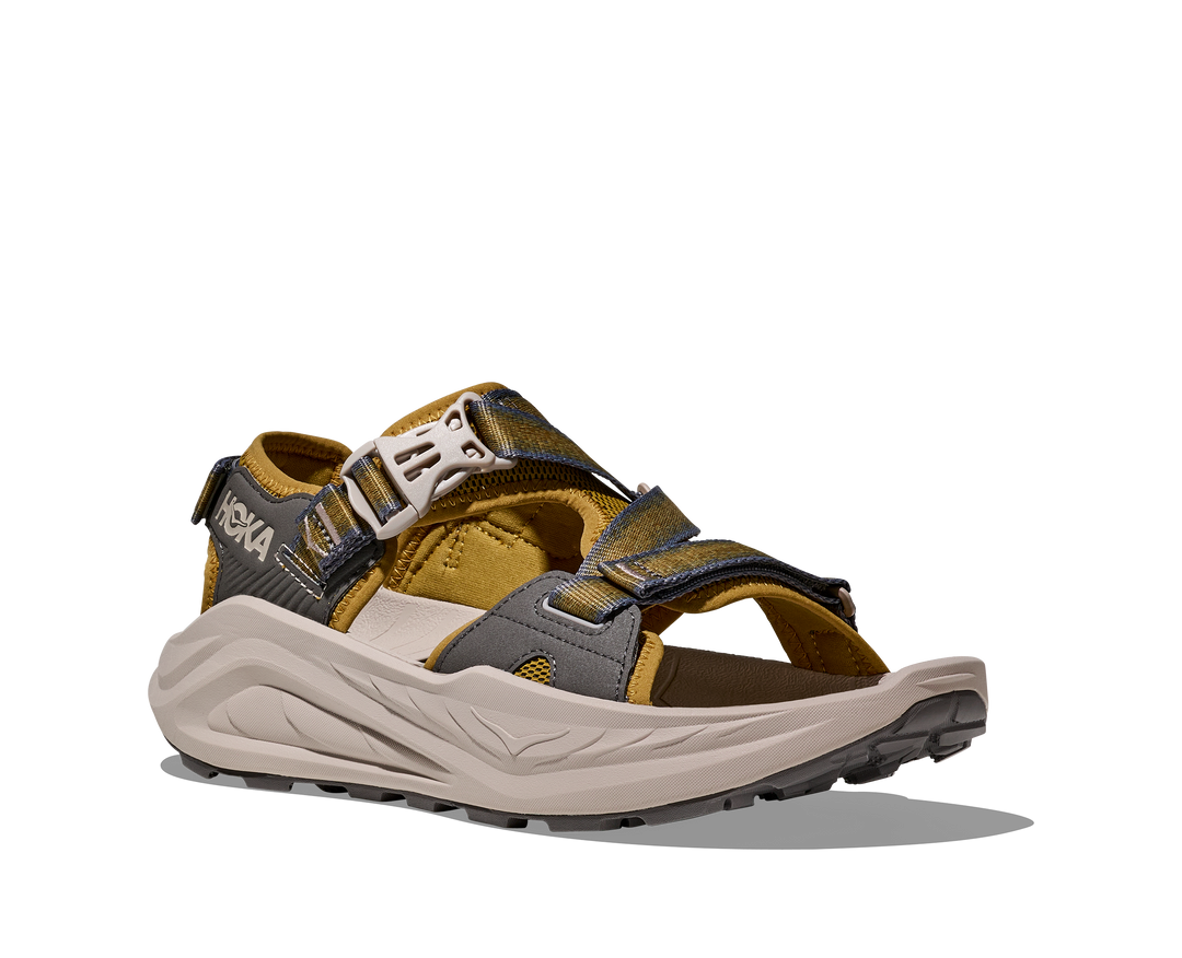 hoka infini hike tc men's | mustard seed / putty