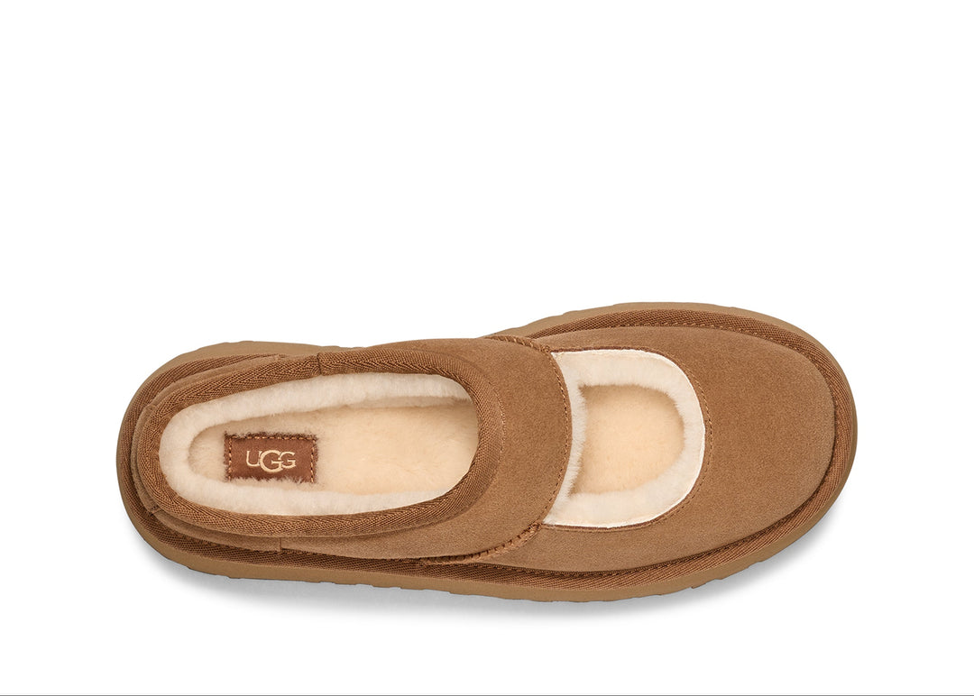 ugg bea mary jane women's | chestnut