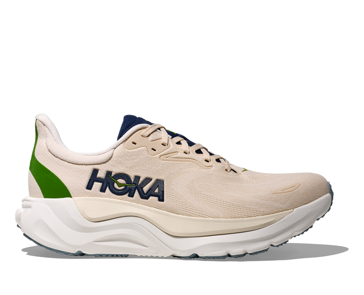 hoka arahi 8 men's | alabaster / birch