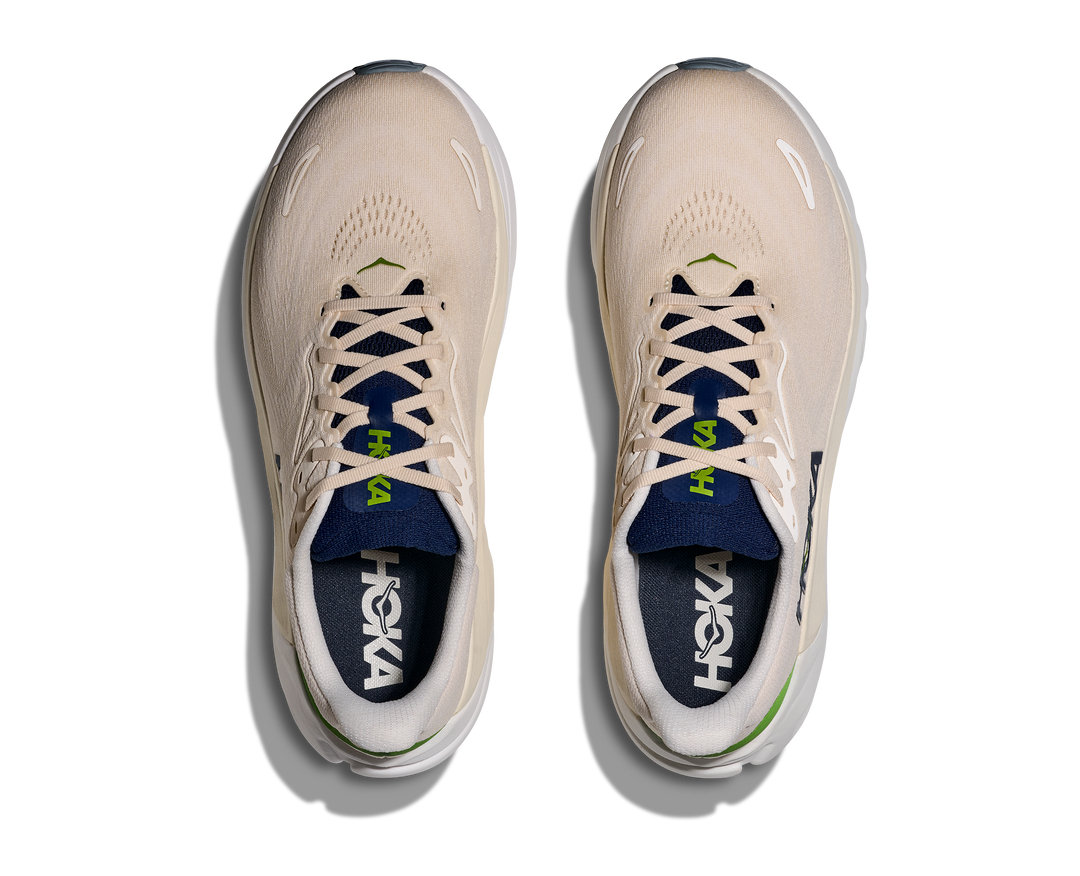 hoka arahi 8 men's | alabaster / birch