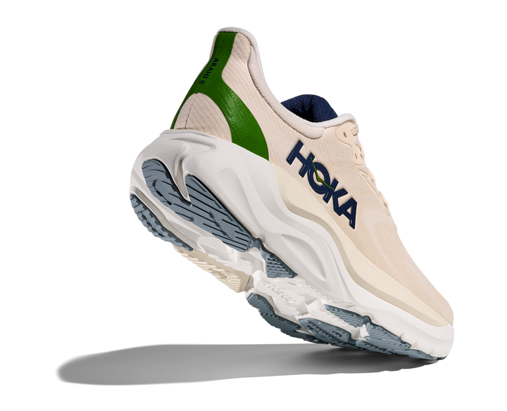hoka arahi 8 men's | alabaster / birch