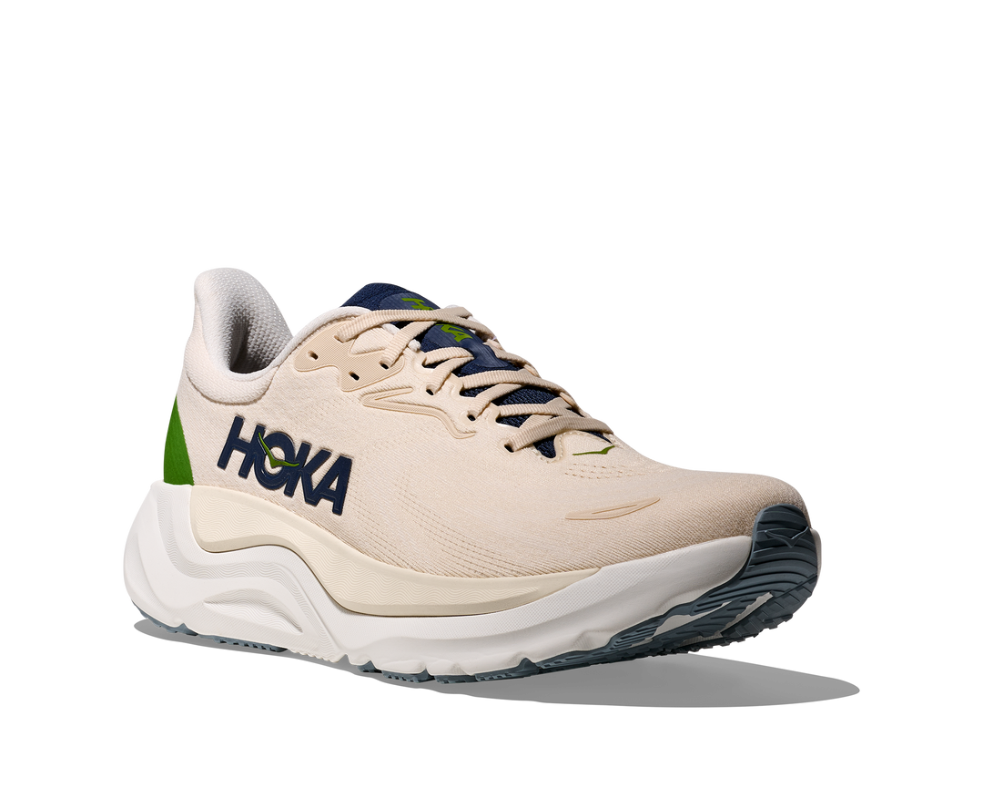 hoka arahi 8 men's | alabaster / birch