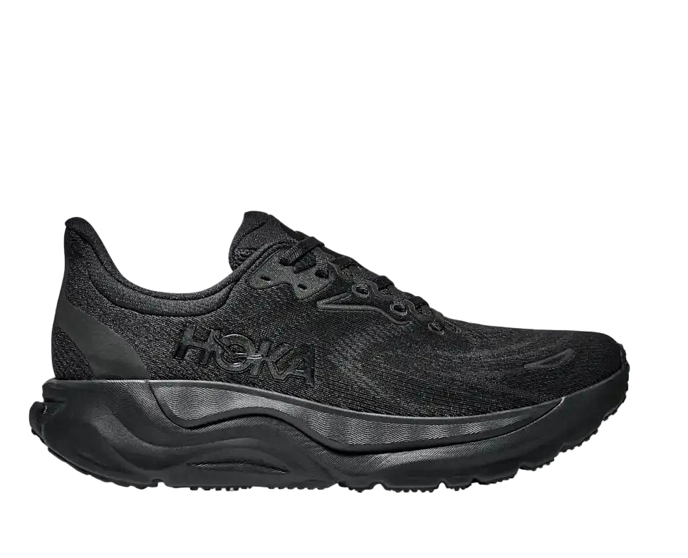hoka arahi 8 extra wide men's | black/black