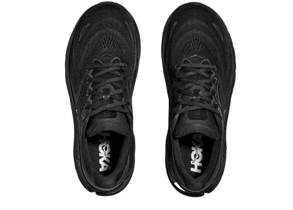 hoka arahi 8 wide men's | black/black
